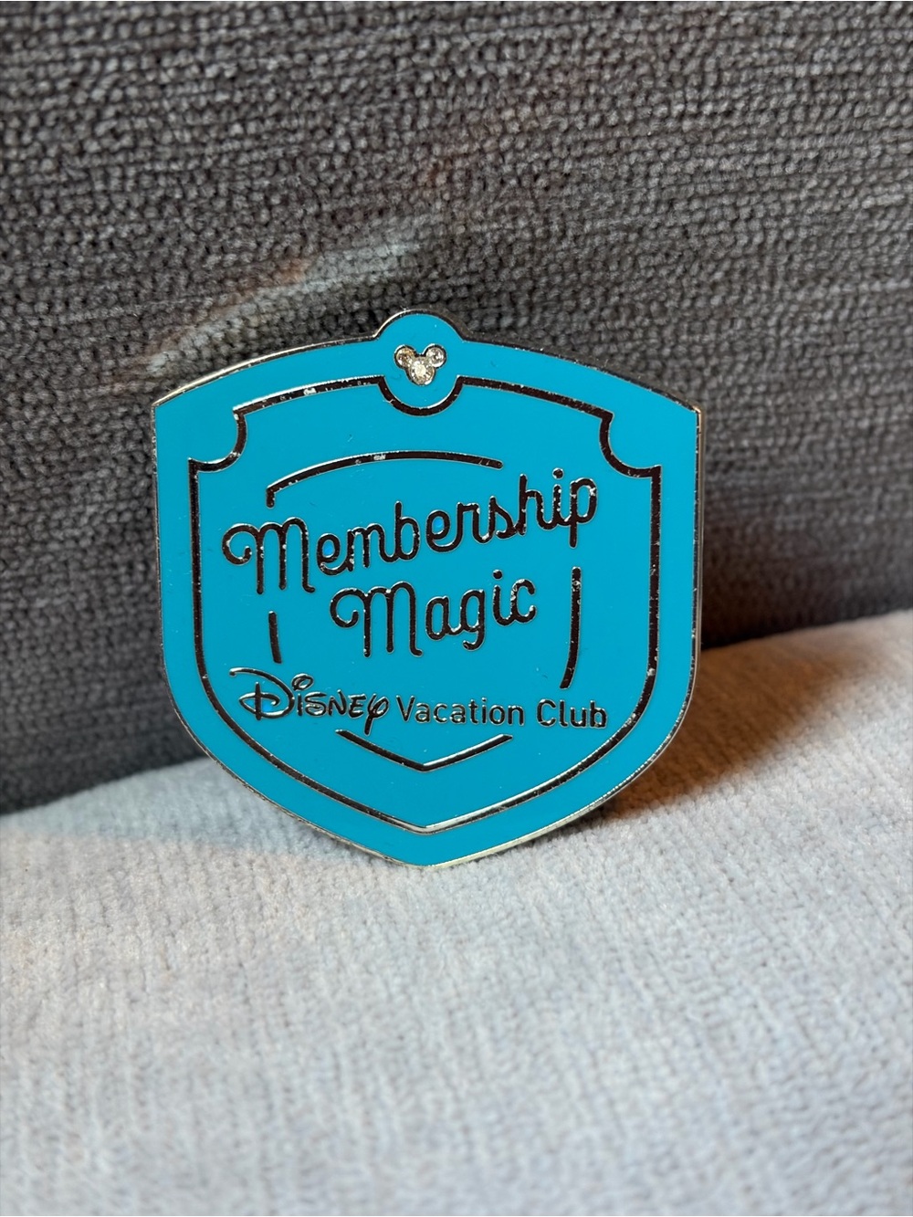 Disney Membership Magic Turquoise Enamel Pin 2024